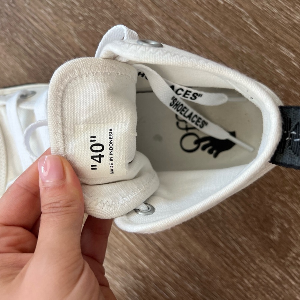 Authentic Off-White - Sneakers Vulcanized (unisex) size40 EU / W 10 / M 7 US - Picture 7 of 10
